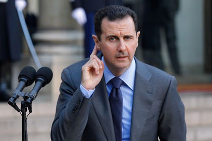 Tổng thống Syria Bashar al-Assad.