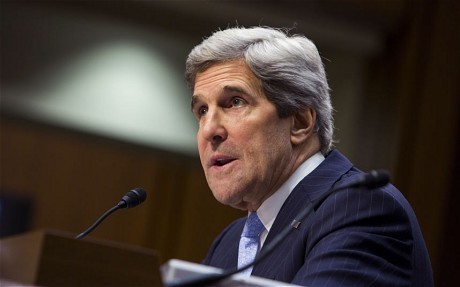 Ngoại trưởng Mỹ John Kerry.