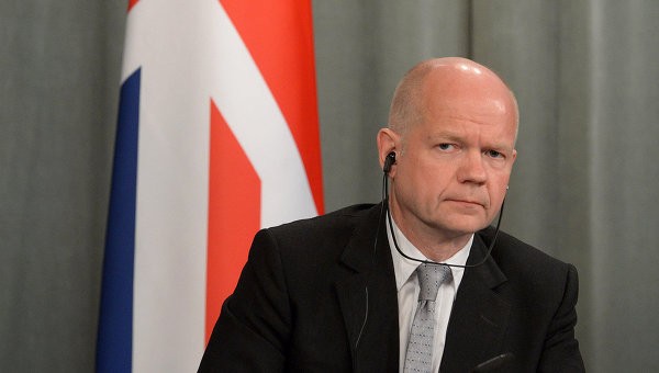 Ngoại trưởng Anh William Hague.