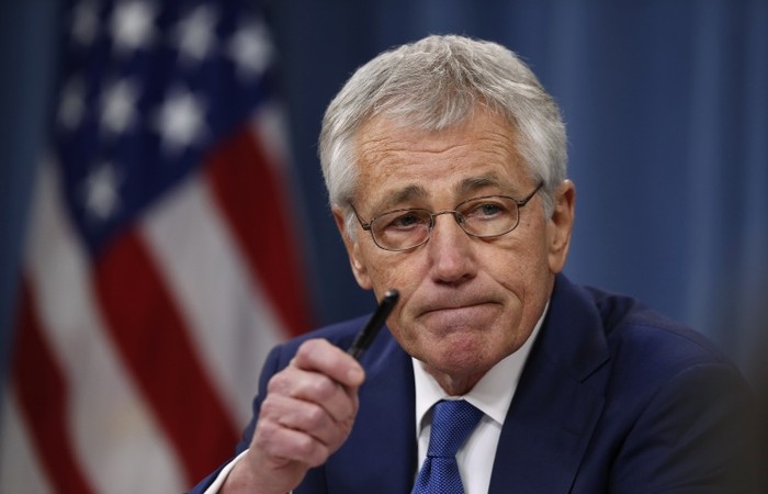 Bộ trưởng Quốc phòng Mỹ Chuck Hagel.