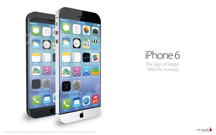 Hình ảnh được cho là iPhone 6.