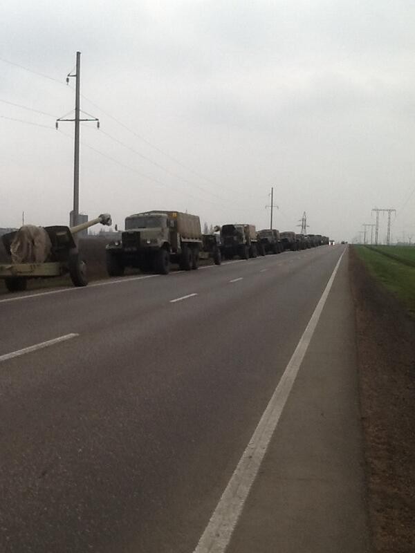 Quân đội Ukraine đang hướng tới Donetsk.