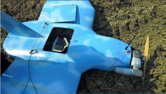 Một trong các UAV Triều Tiên được tìm thấy trên lãnh thổ Hàn Quốc.