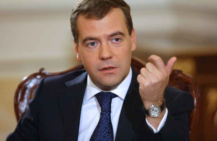 Thủ tướng Dmitry Medvedev