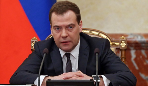 Thủ tướng Nga Dmitry Medvedev.