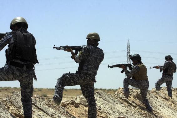 Quân đội Iraq. Ảnh Reuters.