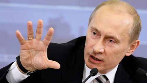 Tổng thống Nga Vladimir Putin.