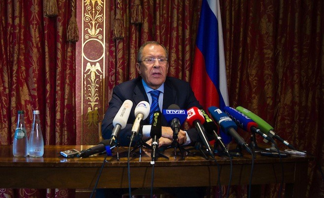 Ngoại trưởng Nga Sergei Lavrov.