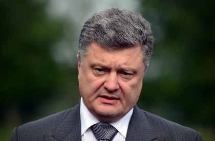 Tổng thống Ukraine Petro Poroshenko.