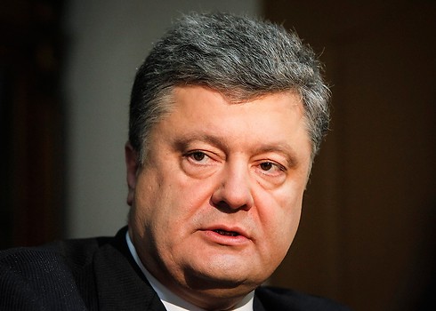 Tổng thống Ukraine Petro Poroshenko.