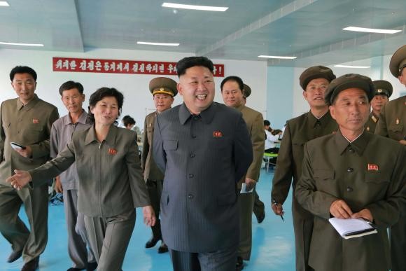 Nhà lãnh đạo Triều Tiên Kim Jong-un.