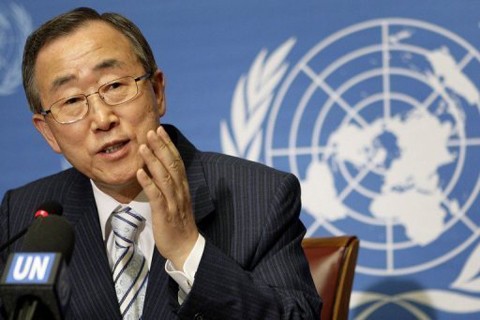 Tổng thư ký Liên Hợp Quốc Ban Ki-moon.