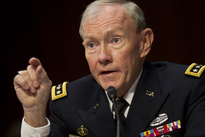 Chủ tịch Hội đồng tham mưu trưởng liên quân Mỹ, tướng Martin Dempsey.