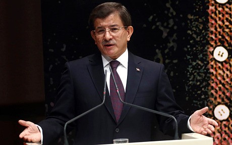 Thủ tướng Thổ Nhĩ Kỳ Ahmet Davutoglu.