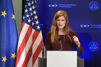 Đại sứ Mỹ tại Liên Hợp Quốc Samantha Power.