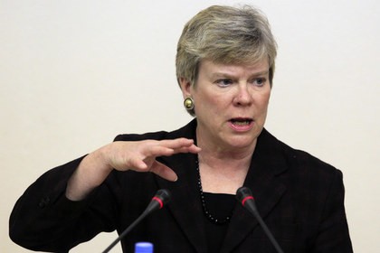 Phó Vụ trưởng Vụ Kiểm soát vũ khí và an ninh quốc tế Mỹ Rose Gottemoeller.