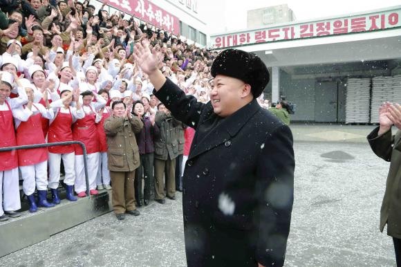 Nhà lãnh đạo Triều Tiên Kim Jong-un.