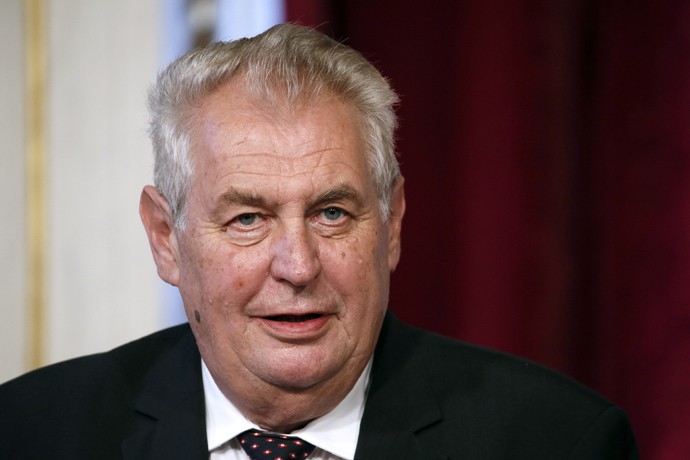 Tổng thống Cộng hòa Czech Milos Zeman.