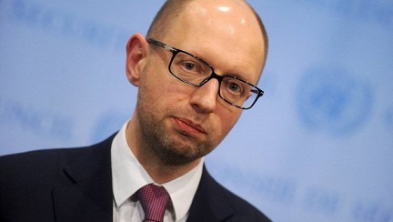 Thủ tướng Ukraine Arseny Yatsenyuk.