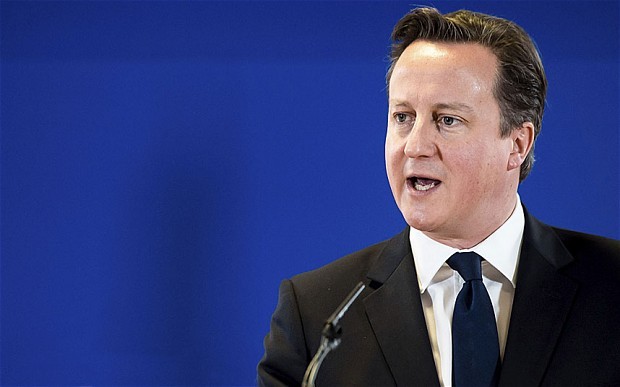 Thủ tướng Anh David Cameron.