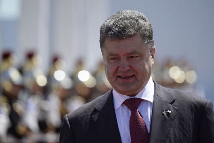 Tổng thống Ukraine Petro Poroshenko.