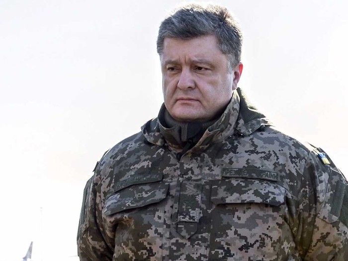 Tổng thống Ukraine Petro Poroshenko.