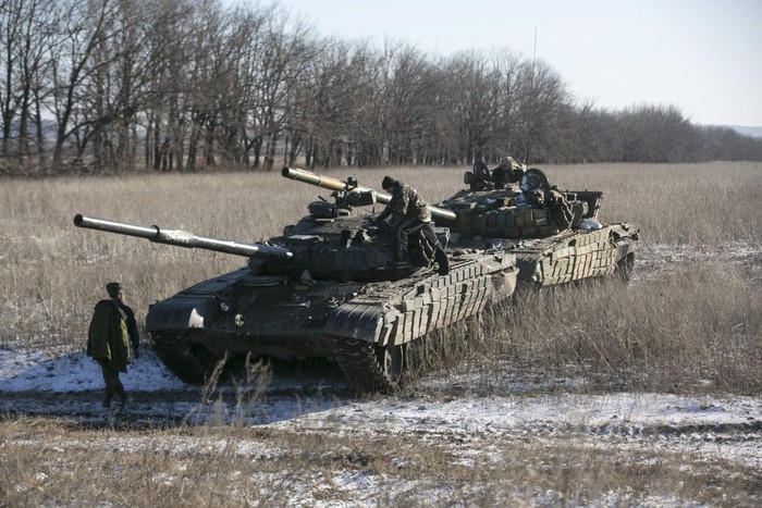 Lực lượng ly khai ở Đông Ukraine.