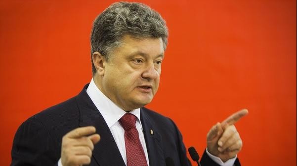 Tổng thống Ukraine Petro Poroshenko.