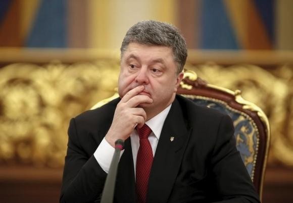 Tổng thống Ukraine Petro Poroshenko. Ảnh: Reuters.