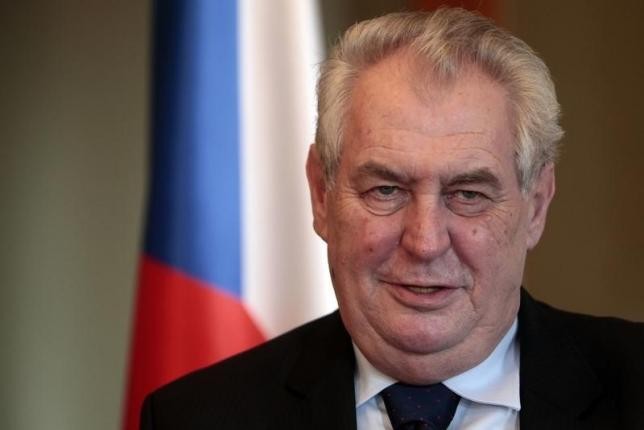 Tổng thống Cộng hòa Czech, Milos Zeman.