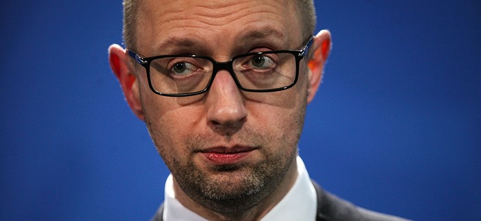 Thủ tướng Ukraine Arseny Yatsenyuk.