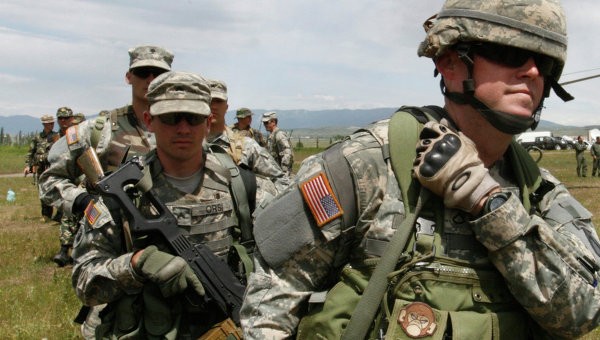 300 lính Mỹ được triển khai tới Ukraine. Ảnh Rian