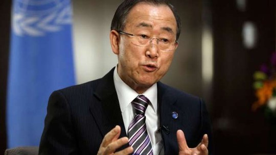 Tổng thư ký Liên Hợp Quốc Ban Ki-moon.