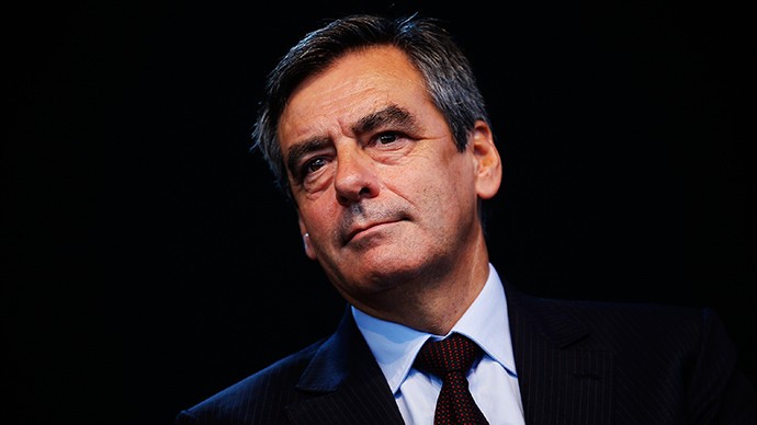 Cựu Thủ tướng Pháp Francois Fillon. Ảnh RT