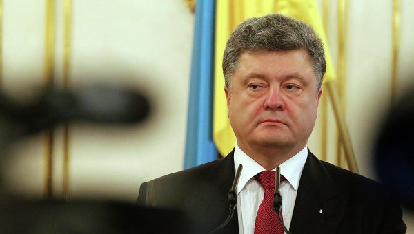 Tổng thống Ukraine Petro Poroshenko. Ảnh Rian.