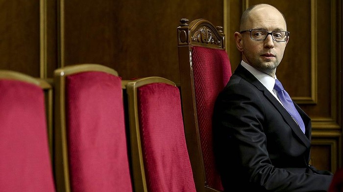 Thủ tướng Ukraine Arseny Yatsenyuk. Ảnh Kommersant.