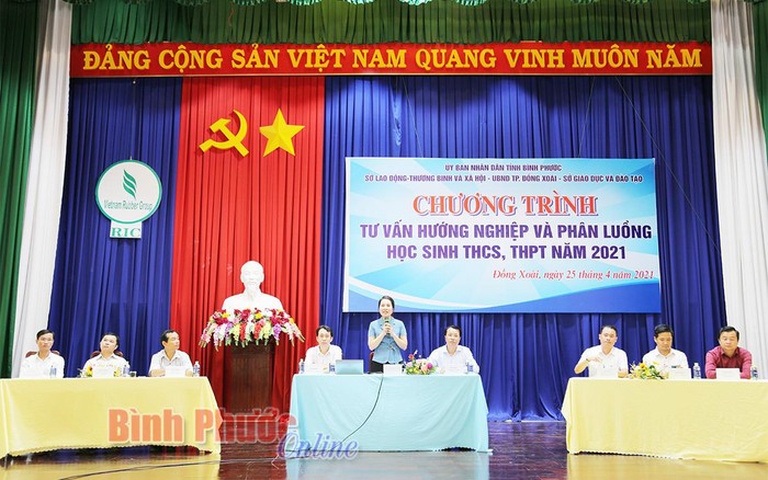 Việc phân luồng cho học sinh sau khi học xong lớp 9 là một chủ trương đúng đắn (Ảnh minh họa: Báo Bình Phước)