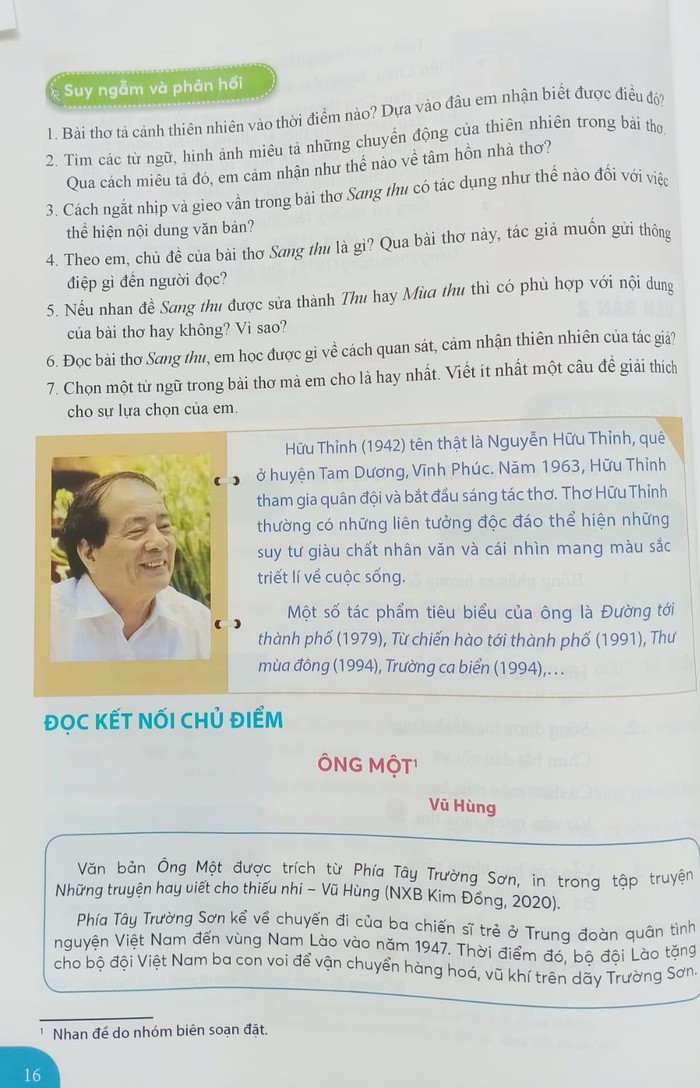 Ảnh, tiểu sử tác bài trước đứng ở đầu bài sau dễ gây hiểu lầm (Ảnh: Nguyễn Đăng)