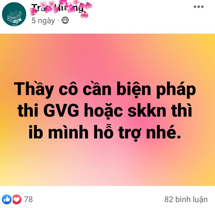 Rất nhiều tin quảng cáo bán sáng kiến kinh nghiệm trên mạng xã hội (Ảnh: H.M.)