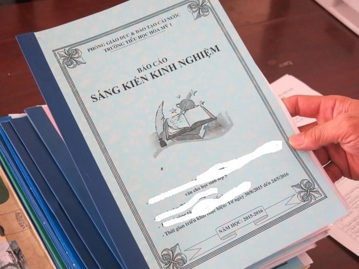 Sáng kiến kinh nghiệm đã được ưu ái trong các năm vừa qua khi xét thi đua (Ảnh minh họa trên giaoduc.net.vn)