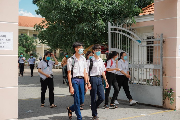 Học sinh Trường Trung học phổ thông chuyên Bến Tre (Nguồn: Website nhà trường).