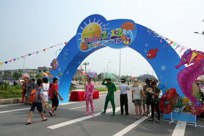 Các cư dân nhí Vincom Village đã có nhiều kỷ niệm đáng nhớ với Trại hè Vincom Village 2012