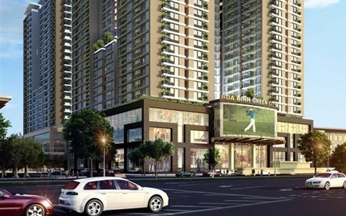 Phối cảnh dự án Hòa Bình Green City.