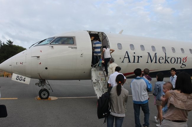 Sau hơn một năm tạm dừng bay Air Mekong vẫn chưa có thông báo nào về việc bay trở lại - Ảnh: Bình Nguyên.