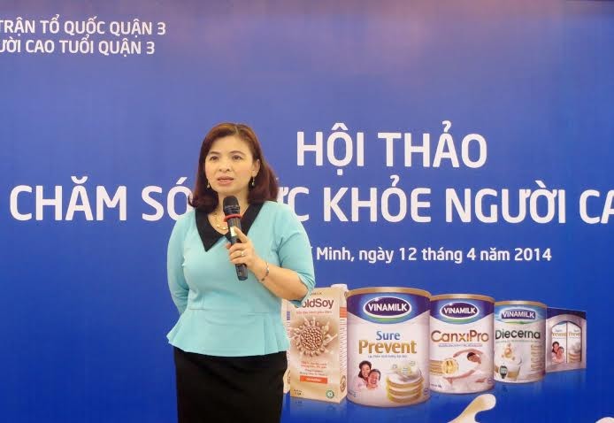 Bác sĩ Chuyên khoa 2 Đỗ Thị Ngọc Diệp, Giám Đốc Trung tâm Dinh dưỡng TP.Hồ Chí Minh cũng đã chia sẻ thông tin về “Cách chăm sóc dinh dưỡng và sử dụng sữa cho người cao tuổi”.