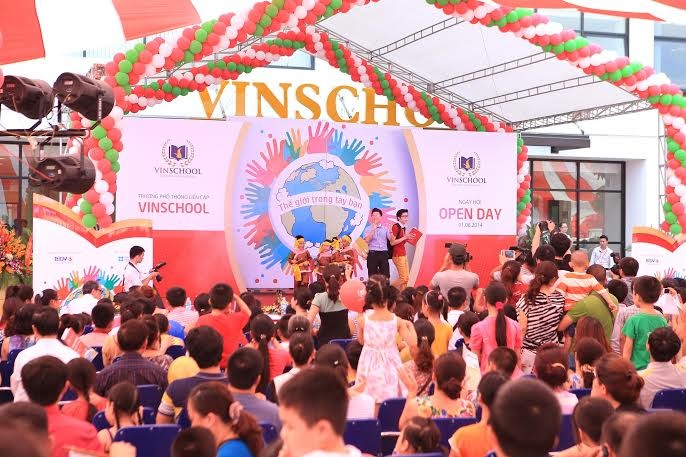 Ngày hội Open Day thu hút đến hơn 5000 phụ huynh và học sinh tham gia.