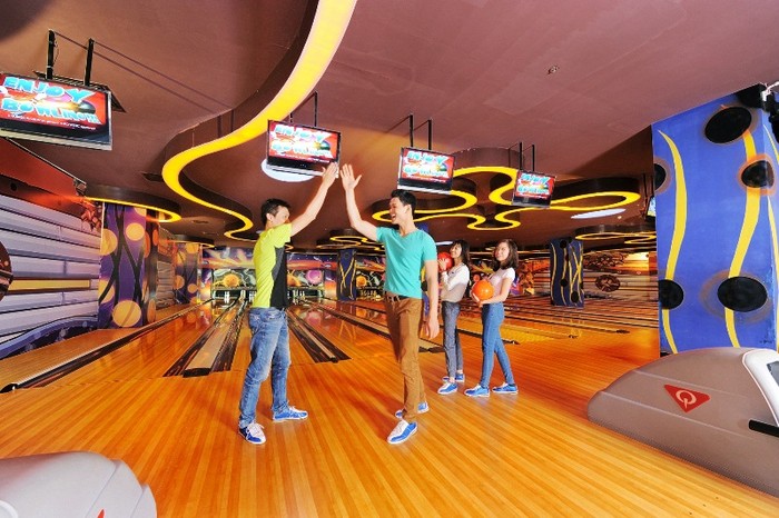 Không gian đẳng cấp của Vinpearlland Bowling.