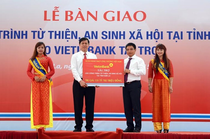 VietinBank luôn đi đầu trong công tác từ thiện và an sinh xã hội.