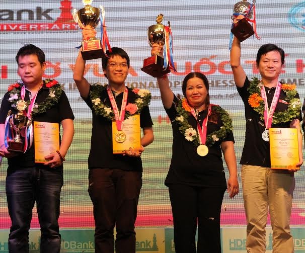 Kỳ thủ số 1 Việt Nam vừa giành HCB nội dung cờ tiêu chuẩn giải vô địch châu Á 2016.