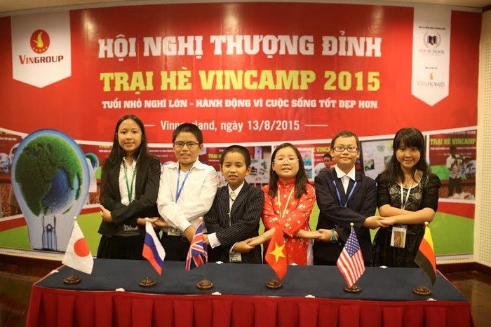 Năm 2015, Trại hè VinCamp đã quy tụ hàng trăm ý tưởng “thay đổi thế giới người lớn từ góc nhìn trẻ em”.